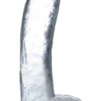 Jock C-Thru Transparante Dildo - 29 cm.